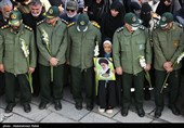 تشییع پیکر شهدای حملات آمریکایی صهیونی در همدان