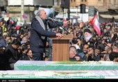 تشییع پیکر شهدای حملات آمریکایی صهیونی در همدان