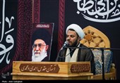 مراسم عزاداری شهادت رهبر معظم انقلاب در حرم مطهر حضرت شاهچراغ (ع)