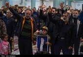 مراسم عزاداری شهادت رهبر معظم انقلاب در حرم مطهر حضرت شاهچراغ (ع)