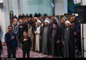 مراسم عزاداری شهادت رهبر معظم انقلاب در حرم مطهر حضرت شاهچراغ (ع)