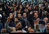 مراسم عزاداری شهادت رهبر معظم انقلاب در حرم مطهر حضرت شاهچراغ (ع)