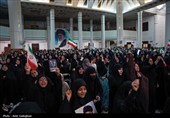 مراسم عزاداری شهادت رهبر معظم انقلاب در حرم مطهر حضرت شاهچراغ (ع)