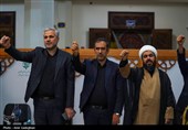 مراسم عزاداری شهادت رهبر معظم انقلاب در حرم مطهر حضرت شاهچراغ (ع)