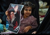 مراسم عزاداری شهادت رهبر معظم انقلاب در حرم مطهر حضرت شاهچراغ (ع)
