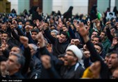 مراسم عزاداری شهادت رهبر معظم انقلاب در حرم مطهر حضرت شاهچراغ (ع)