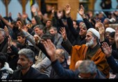 مراسم عزاداری شهادت رهبر معظم انقلاب در حرم مطهر حضرت شاهچراغ (ع)