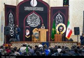 مراسم عزاداری شهادت رهبر معظم انقلاب در حرم مطهر حضرت شاهچراغ (ع)