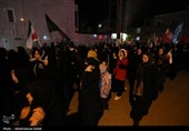 دسته های عزاداری رهبر شهید انقلاب در همدان