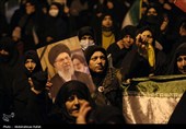 دسته های عزاداری رهبر شهید انقلاب در همدان