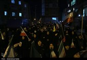 دسته های عزاداری رهبر شهید انقلاب در همدان