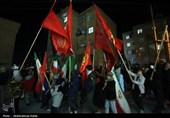 دسته های عزاداری رهبر شهید انقلاب در همدان