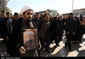 تشییع پیکر شهید حجت‌الاسلام «محسن مهدوی کلاته» - قم