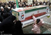 تشییع پیکر شهید حجت‌الاسلام «محسن مهدوی کلاته» - قم