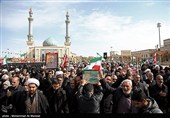 تشییع پیکر شهید حجت‌الاسلام «محسن مهدوی کلاته» - قم