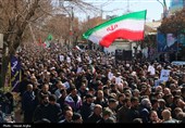 تشییع پیکر شهدای حملات آمریکایی صهیونی در زنجان