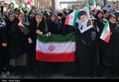 تشییع پیکر شهدای حملات آمریکایی صهیونی در زنجان