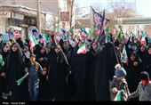 تشییع پیکر شهدای حملات آمریکایی صهیونی در زنجان