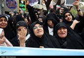 تشییع پیکر شهدای حملات آمریکایی صهیونی در مشهد
