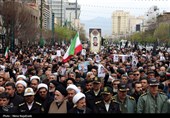 تشییع پیکر شهدای حملات آمریکایی صهیونی در مشهد