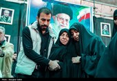 مراسم تشییع و تدفین پیکر شهید مصطفی نکوئی-اسفراین