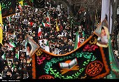 اجتماع هیأت‌ها و دسته‌های تبریز در عزای رهبر شهید انقلاب