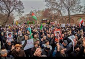 اجتماع هیأت‌ها و دسته‌های تبریز در عزای رهبر شهید انقلاب