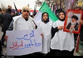 اجتماع هیأت‌ها و دسته‌های تبریز در عزای رهبر شهید انقلاب
