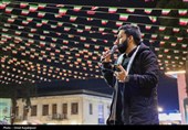 اجتماع مردم در سوگ رهبر شهید - رودسر گیلان