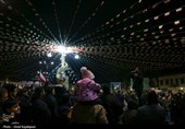 اجتماع مردم در سوگ رهبر شهید - رودسر گیلان