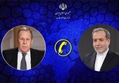مباحثات هاتفیة بین عراقجی ولافروف/ موسکو تعلن استعدادها للمساعدة فی إنهاء الحرب
