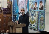 تشییع شهید جنگ تحمیلی صهیونی آمریکایی در تاکستان