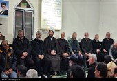 تشییع شهید جنگ تحمیلی صهیونی آمریکایی در تاکستان