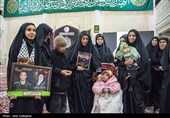 مراسم وداع با پیکر 14 شهید حمله آمریکایی - صهیونیستی در شیراز