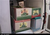 مراسم وداع با پیکر 14 شهید حمله آمریکایی - صهیونیستی در شیراز
