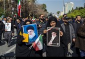تشییع پیکر شهدای حملات آمریکایی صهیونی در شیراز