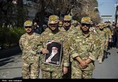 تشییع پیکر شهدای حملات آمریکایی صهیونی در شیراز