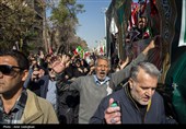 تشییع پیکر شهدای حملات آمریکایی صهیونی در شیراز