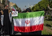تشییع پیکر شهدای حملات آمریکایی صهیونی در شیراز