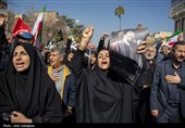 تشییع پیکر شهدای حملات آمریکایی صهیونی در شیراز