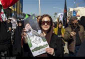 تشییع پیکر شهدای حملات آمریکایی صهیونی در شیراز