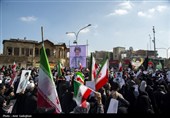 تشییع پیکر شهدای حملات آمریکایی صهیونی در شیراز