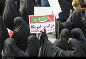 تشییع پیکر شهدای حملات آمریکایی صهیونی در تبریز