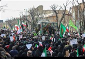 تشییع پیکر شهدای حملات آمریکایی صهیونی در تبریز