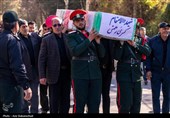تشییع پیکر شهدای حملات آمریکایی صهیونی در خرم آباد