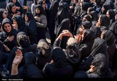 تشییع پیکر شهدای حملات آمریکایی صهیونی در خرم آباد
