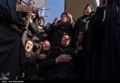 تشییع پیکر شهدای حملات آمریکایی صهیونی در خرم آباد