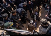 تشییع پیکر شهدای حملات آمریکایی صهیونی در خرم آباد