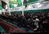 مراسم بزرگداشت رهبر شهید انقلاب  در مسجد جامع همدان