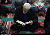 مراسم بزرگداشت رهبر شهید انقلاب  در مسجد جامع همدان